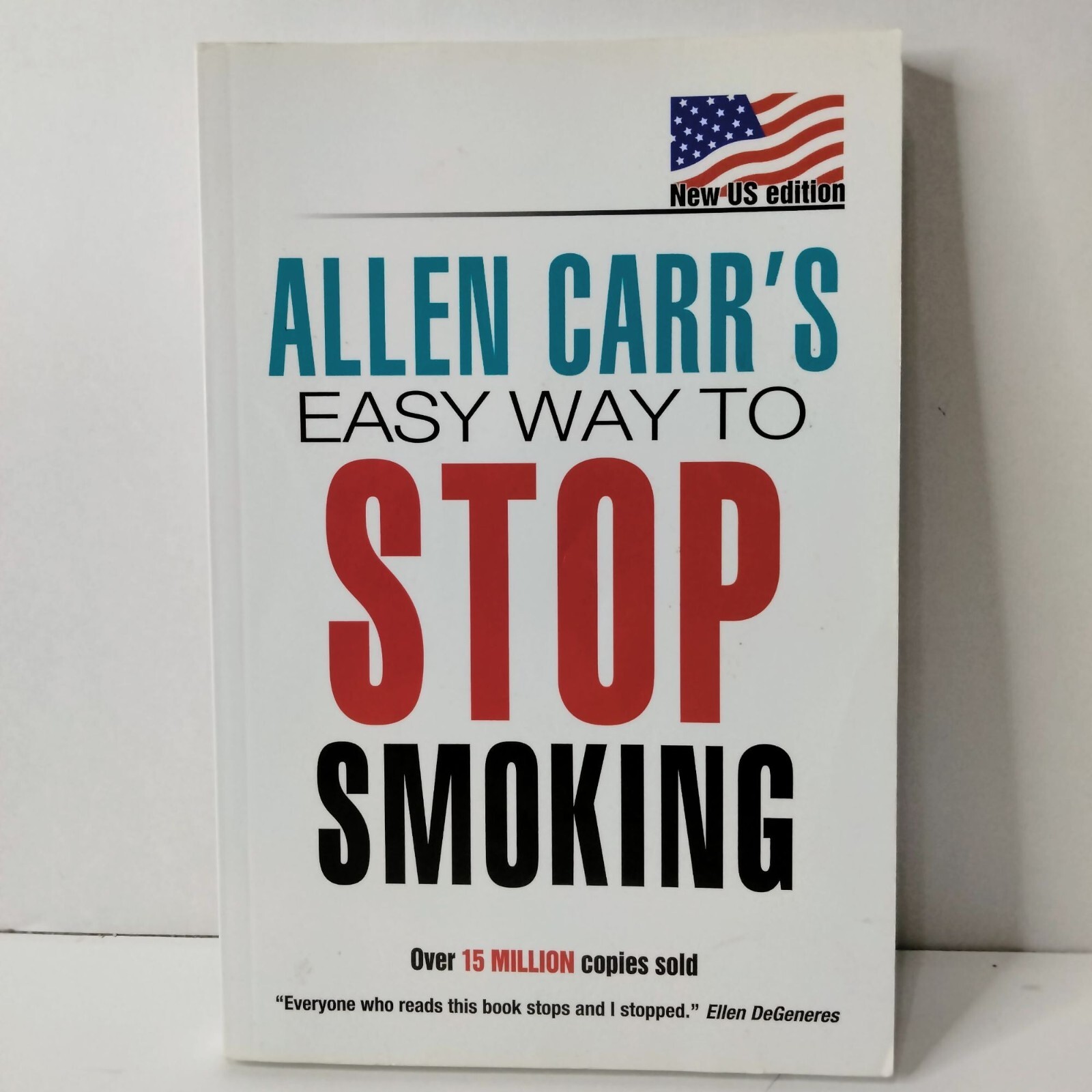 Easy Way To Stop Smoking by Allen Carr Paperback Book New US Edition