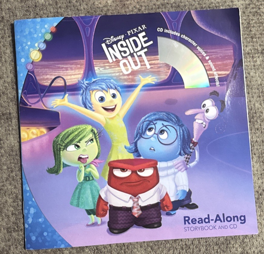 Disney’s Inside Out Read-Along Storybook and CD Paperback