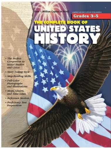 Complete Book of United States History, Grades 3 – 5 – Paperback – Acceptable n