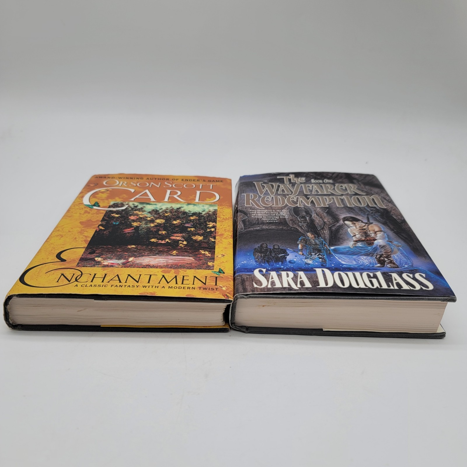 Fantasy Hardcover Book Lot Enchantment Orson Scott Card Wayfarer Redemption
