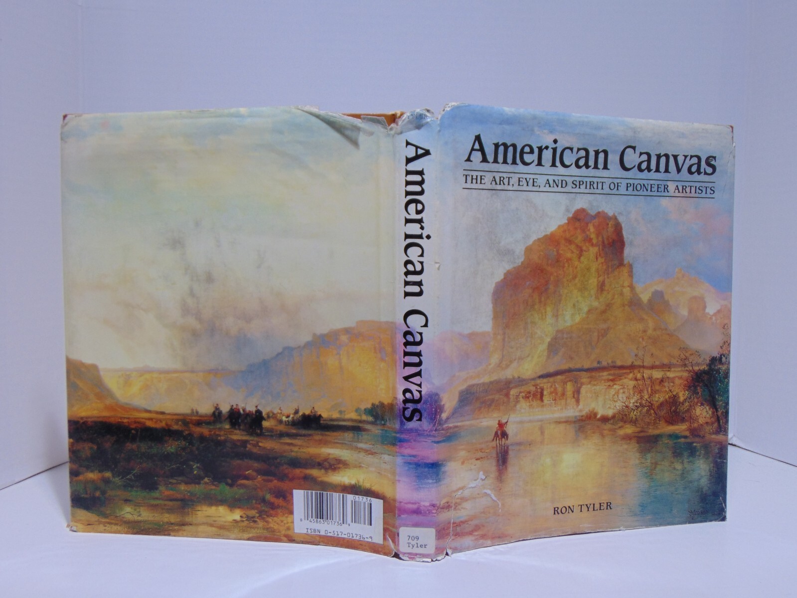 American Canvas The Art, Eye, And Spirit Of Pioneer Artists by Ron Tyler 1990 HC