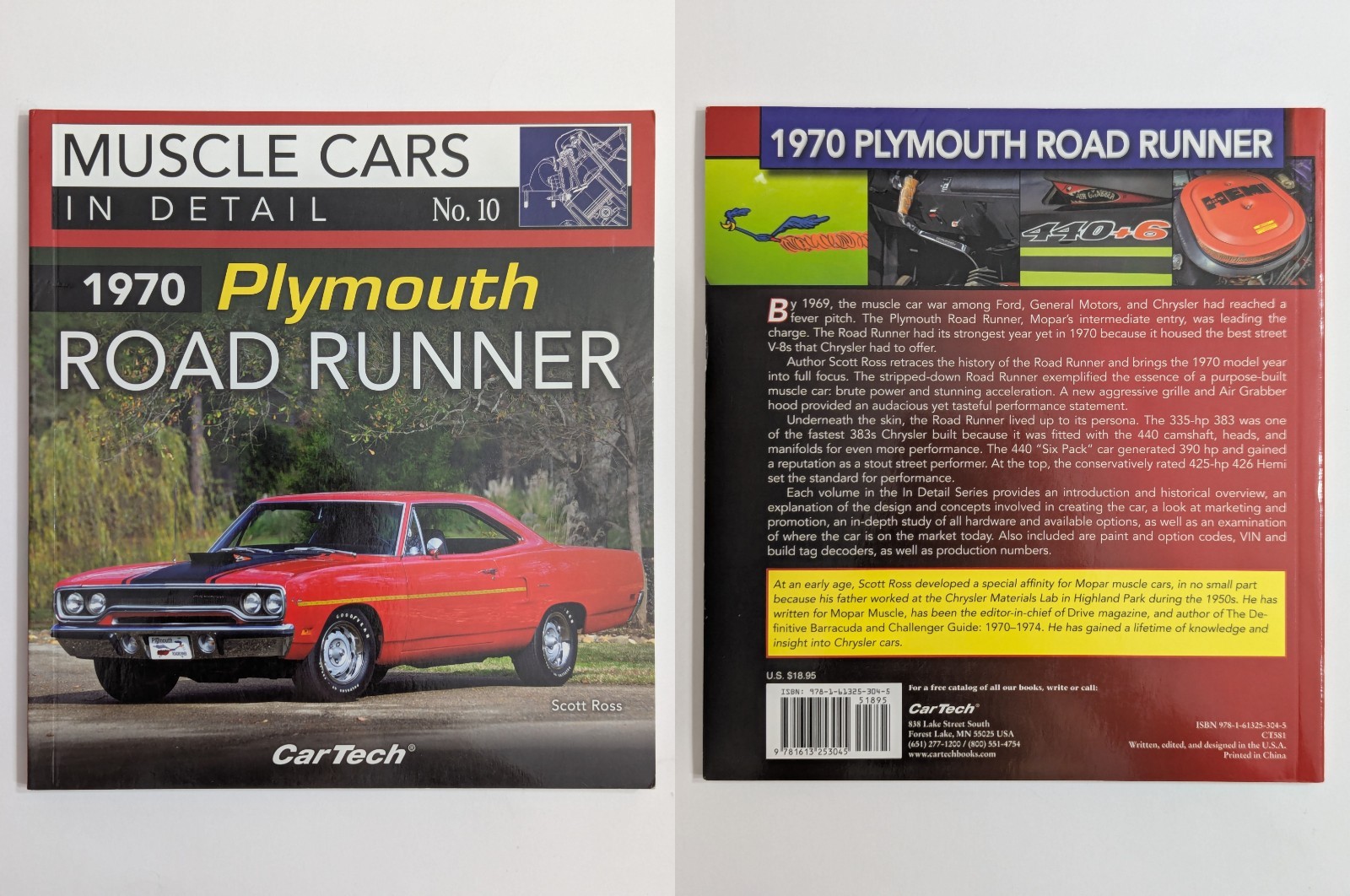 1970 Plymouth Road Runner Muscle Cars In Detail No. 10 Scott Ross 2018 CarTech
