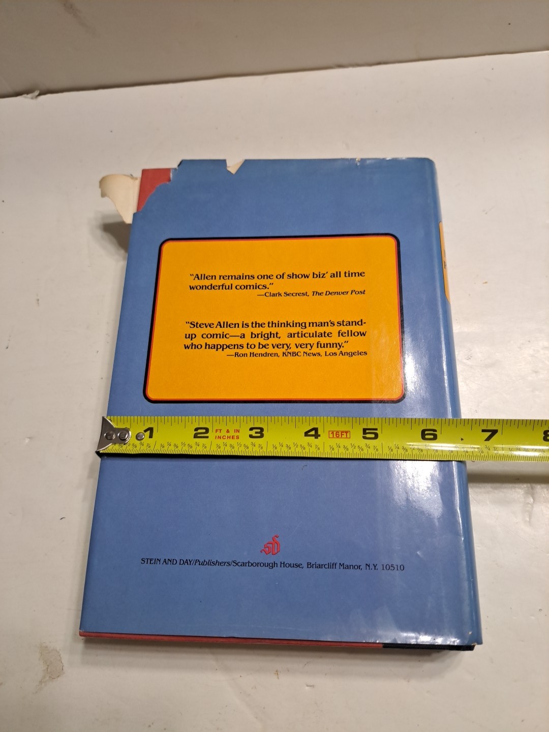 FUNNY PEOPLE by Steve Allen – Book -Signed-