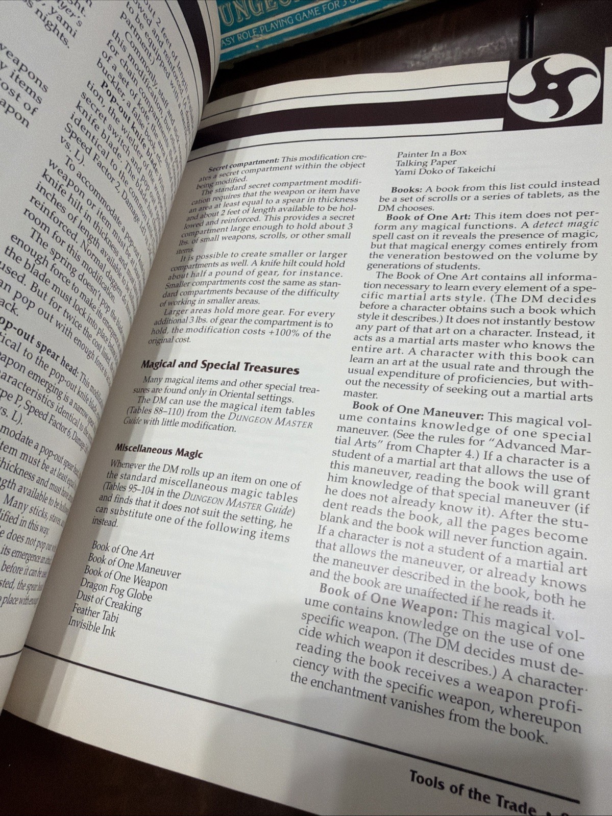 Complete Ninja’s Handbook by Aaron Allston 1995 – 2155