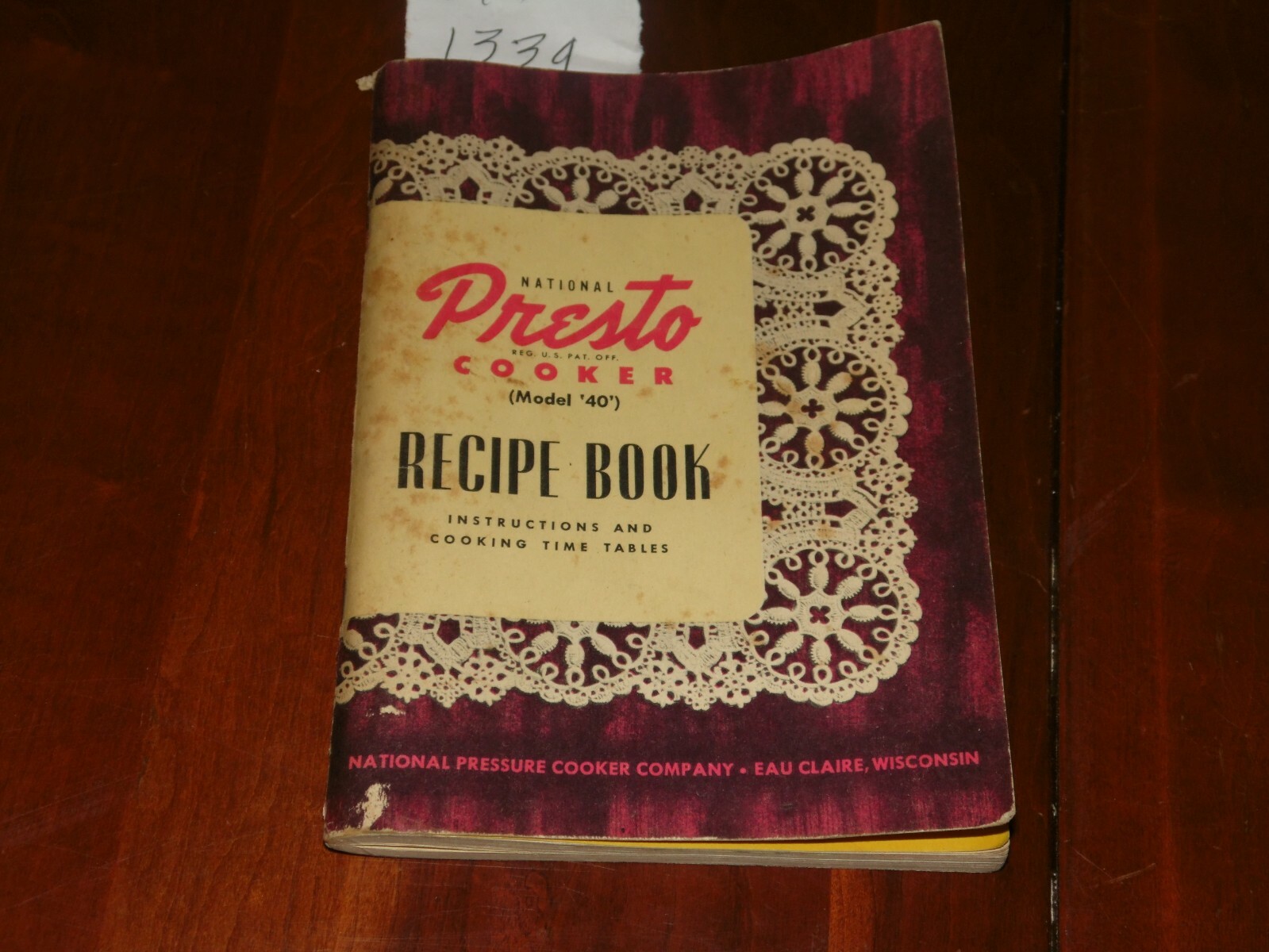 Vintage Presto Cooker Recipe Book – 129 Pages
