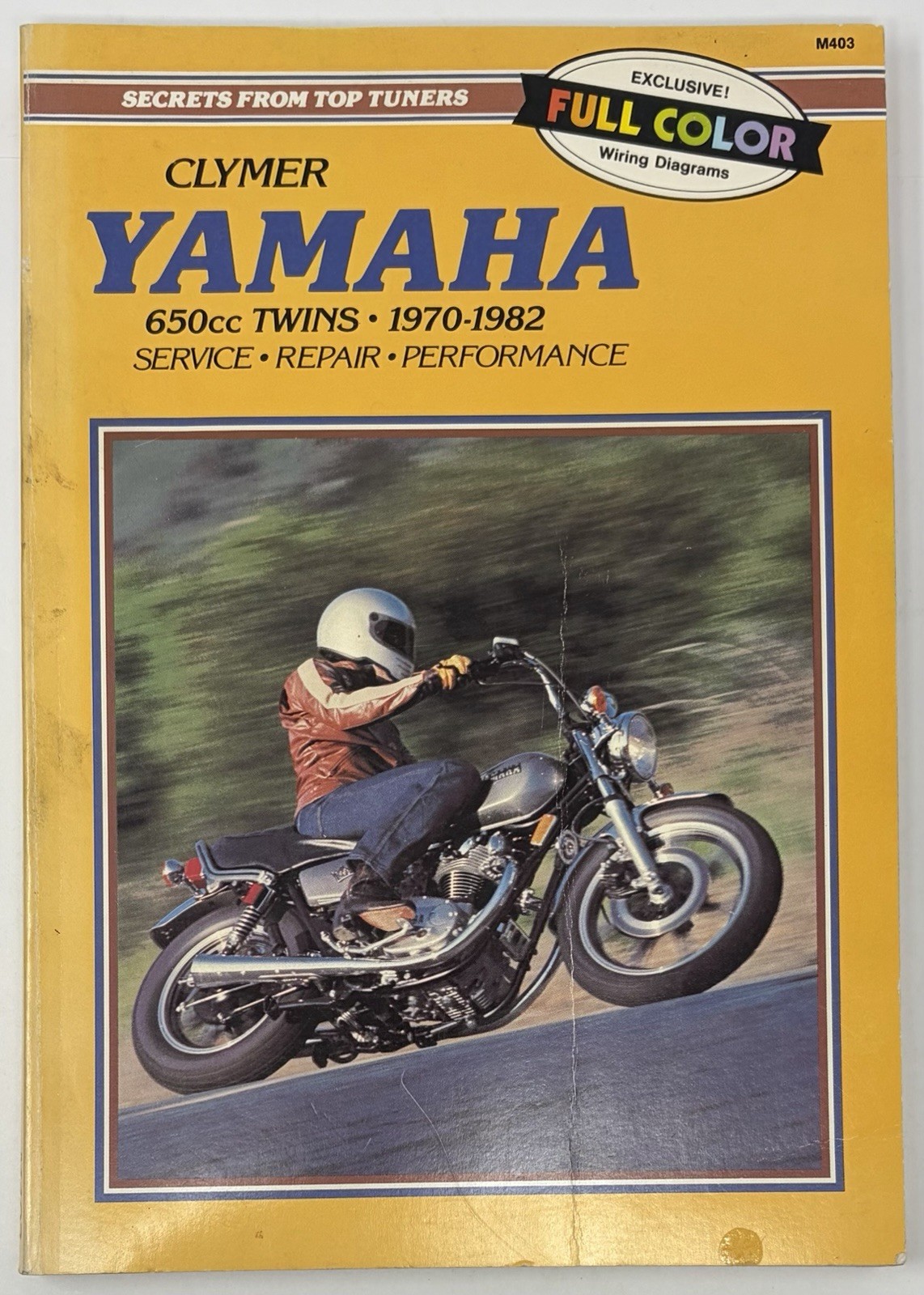 YAMAHA 650cc Twins 1970 – 1982 Clymer Service Repair Performance Manual Book