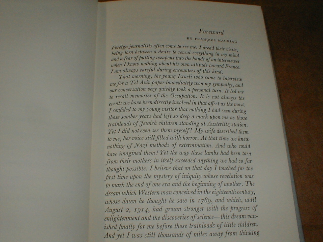Night by Elie Wiesel Second American Printing 1961 Hill and Wang P. $3.00 intact