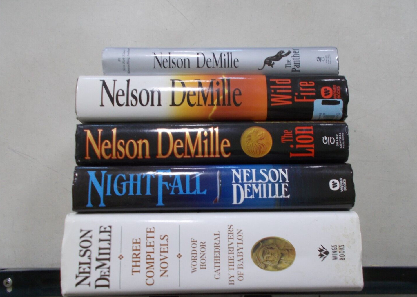 5 NELSON DEMILLE # HC W/DJ SEVEN (7) COMPLETE NOVELS JOHN COREY STANDALONE