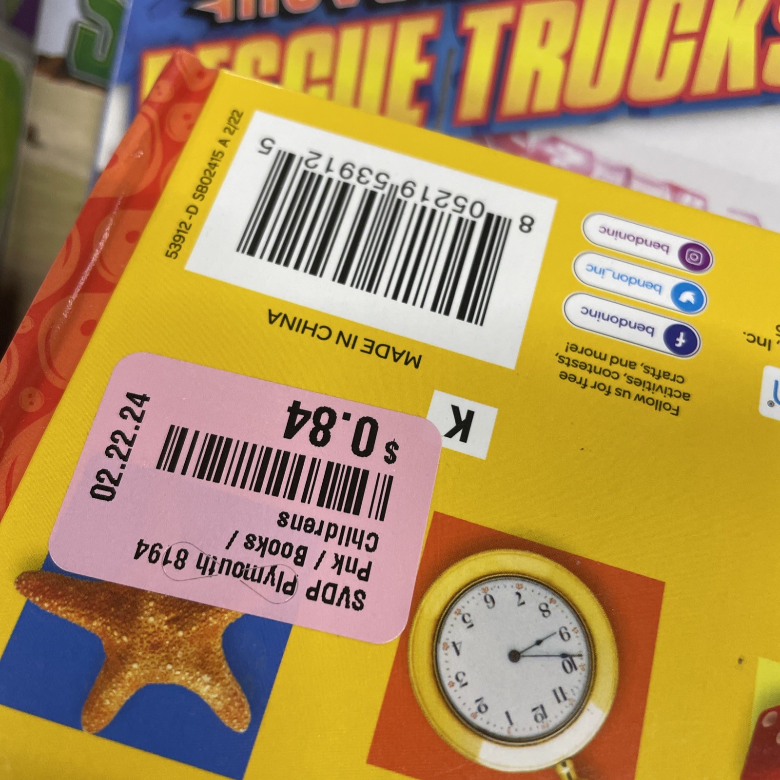 10lbs Random mix Children’s Board books – mixed topics