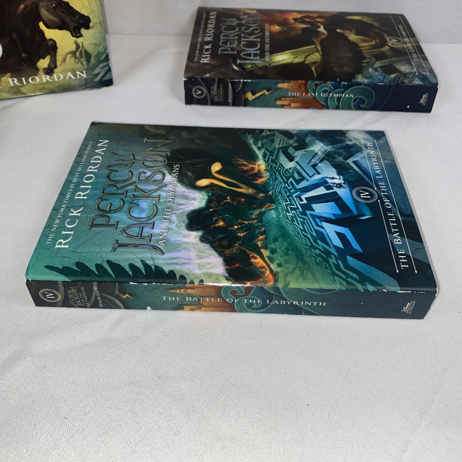 Rick Riordan Percy Jackson and the Olympians Five Book Paperback Box Set 1-5