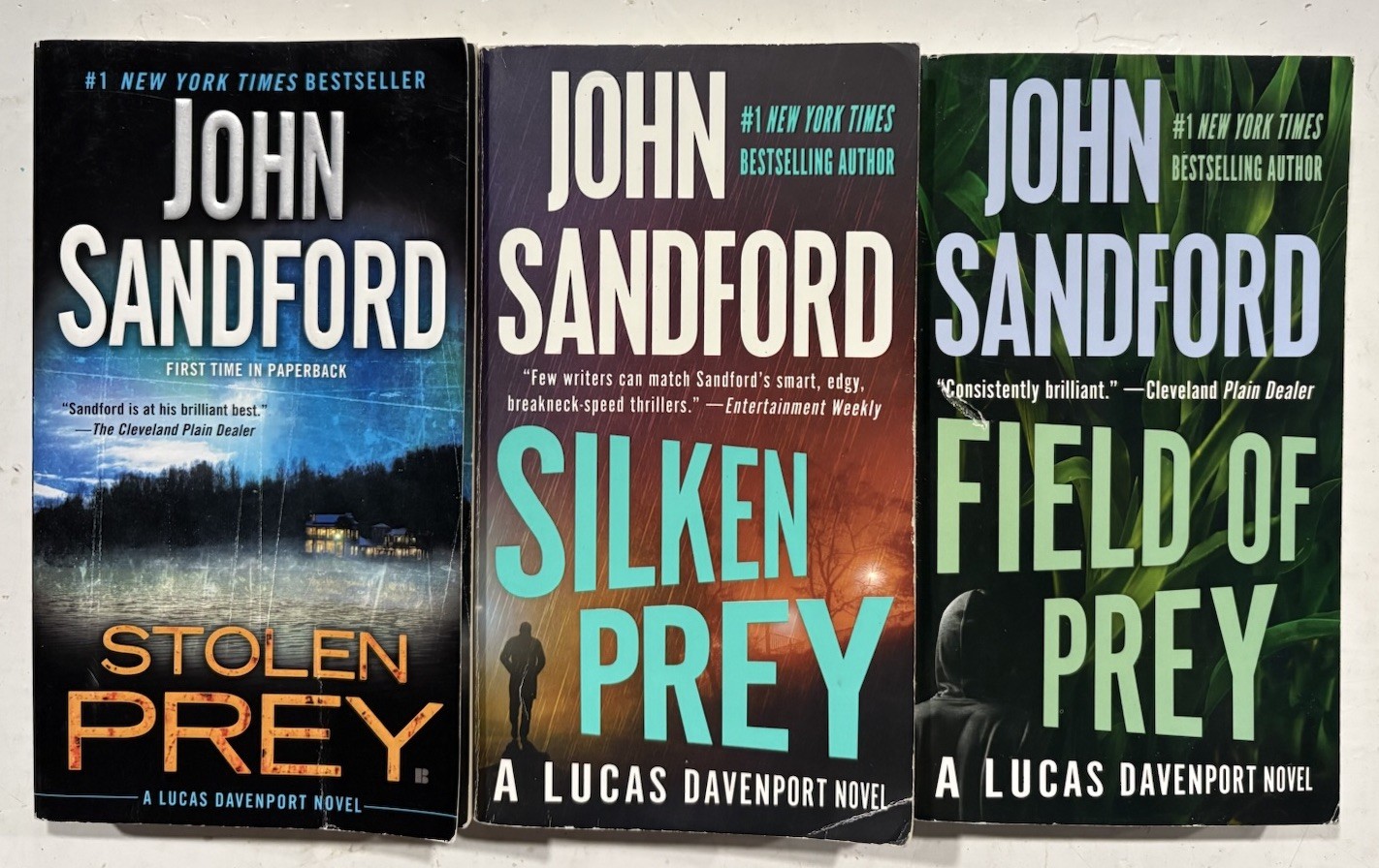 36 Book Lot Complete Lucas Davenport “PREY” Series #1-35+1 JOHN SANDFORD Set