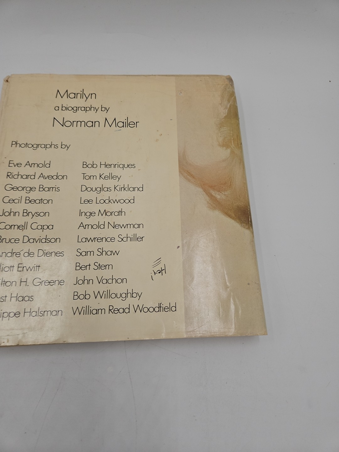 Marilyn : A Biography by Norman Mailer 1973 Hardcover with Dust Jacket