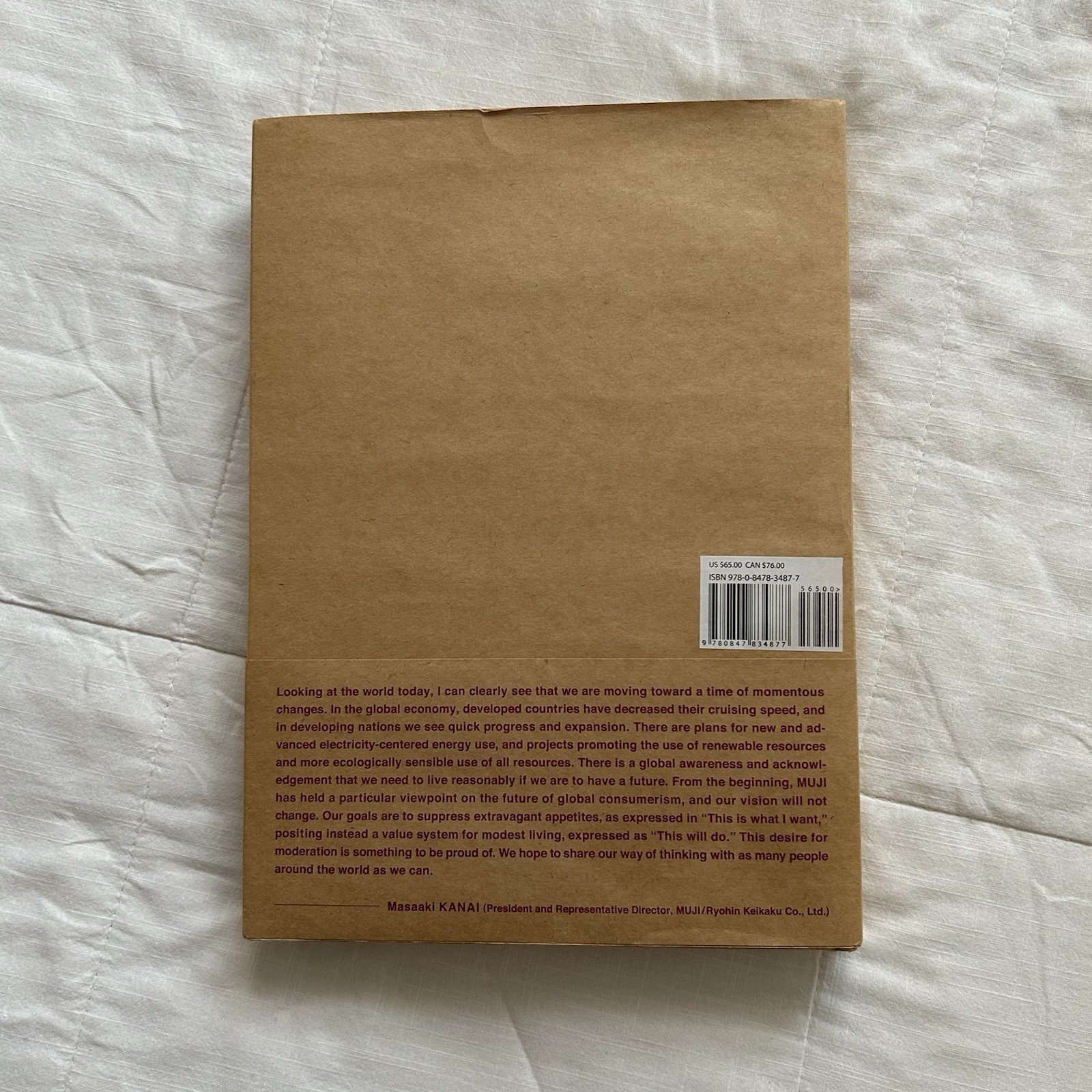 Muji by Naoto Fukasawa (2010, Hardcover)