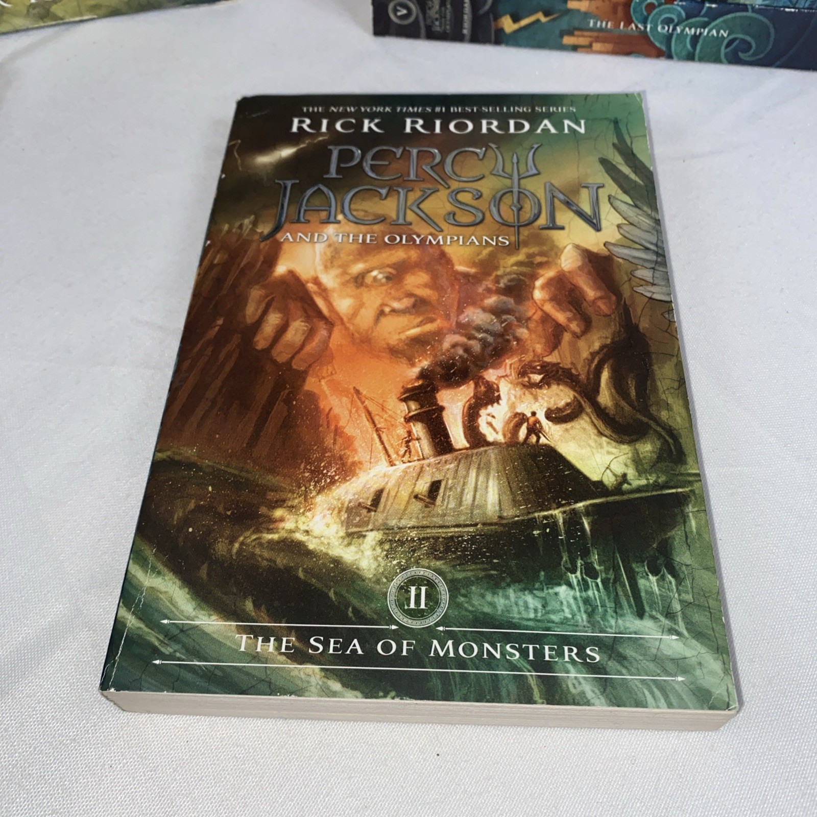 Rick Riordan Percy Jackson and the Olympians Five Book Paperback Box Set 1-5