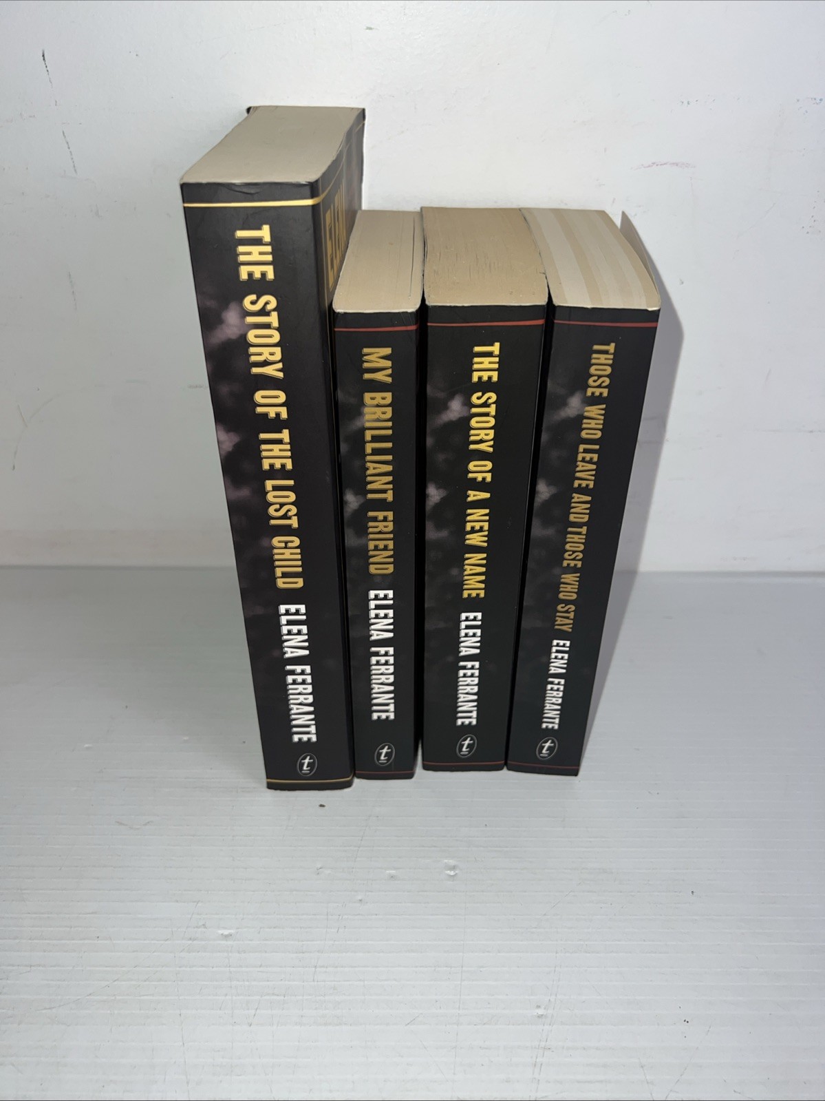 Elena Ferrante My Brilliant Friend Complete 4x Book Series Neapolitan Novels