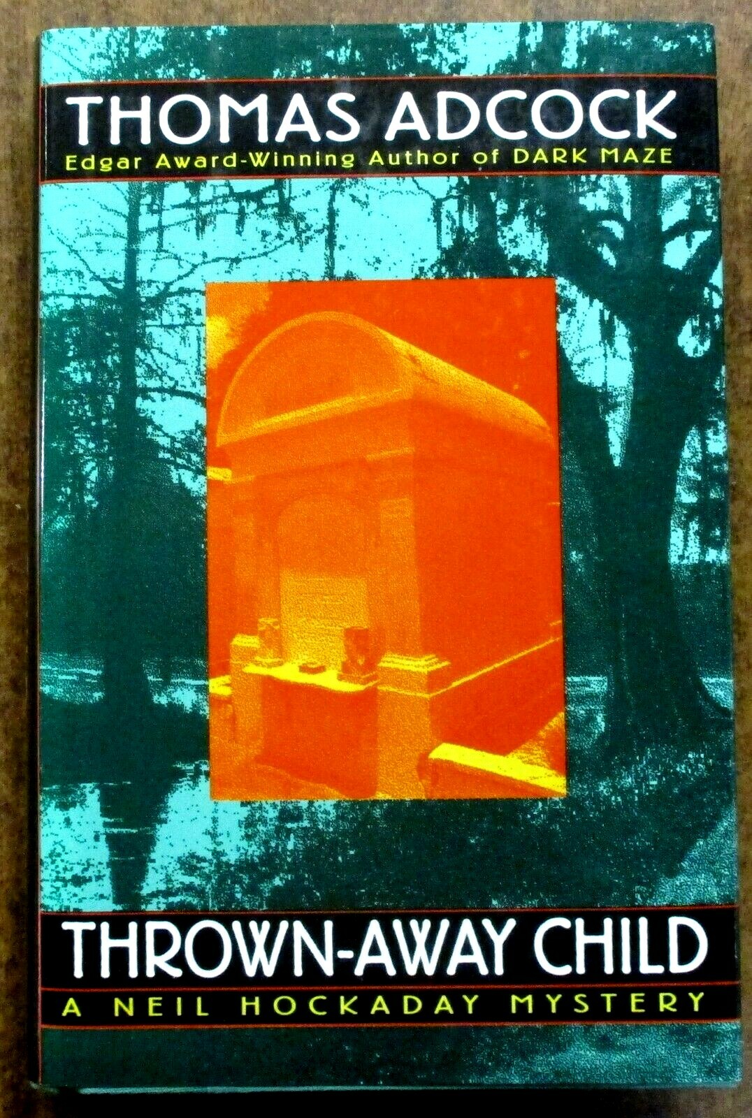 Thomas Adcock “Thrown-Away Child” Hardcover Book (1996) First Edition