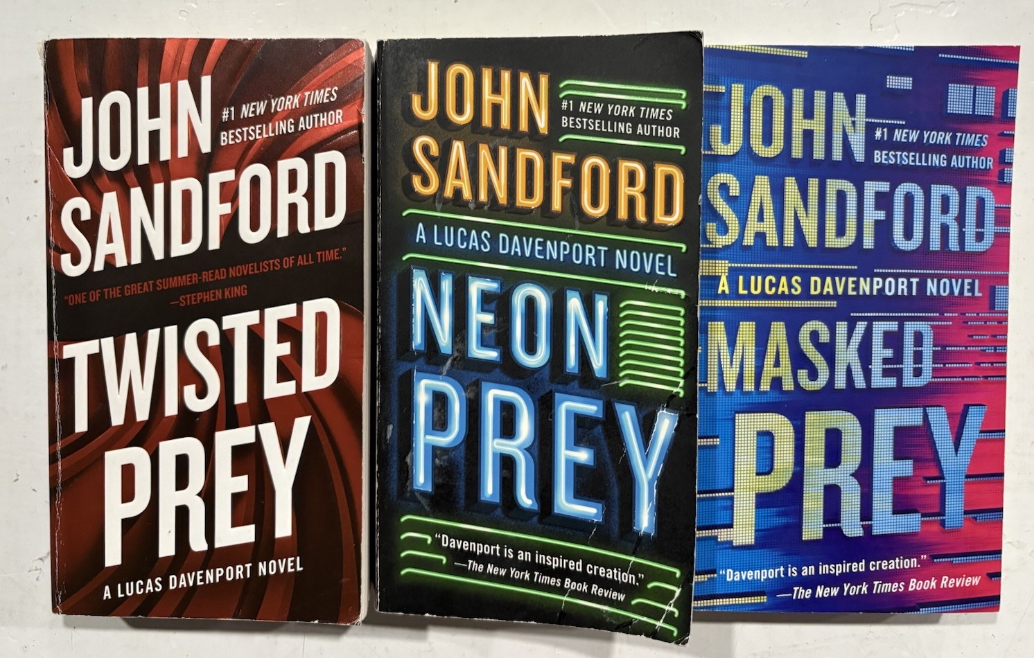 36 Book Lot Complete Lucas Davenport “PREY” Series #1-35+1 JOHN SANDFORD Set