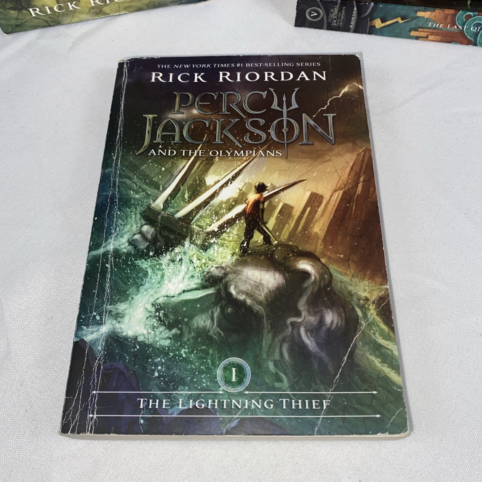 Rick Riordan Percy Jackson and the Olympians Five Book Paperback Box Set 1-5