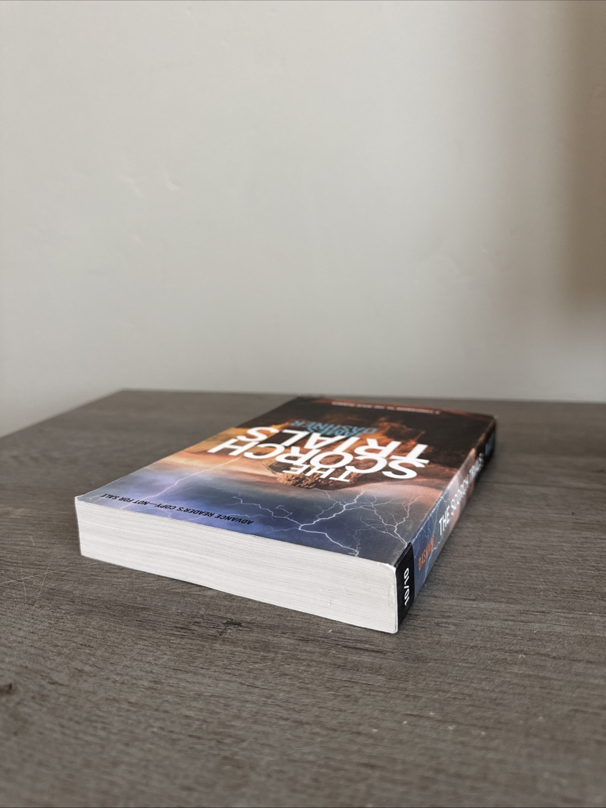 The Scorch Trials By James Dashner ARC (Advance Reader Copy) RARE