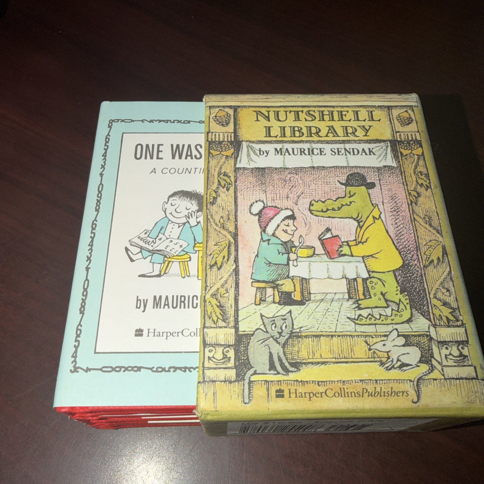 Nutshell Library Box Set Chicken Soup With Rice,One Was Johnny+by Maurice Sendak
