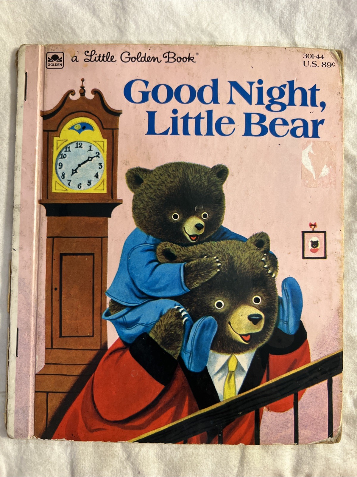 Vintage A Little Golden Book Good Night, Little Bear .89 301-44 1961 #686
