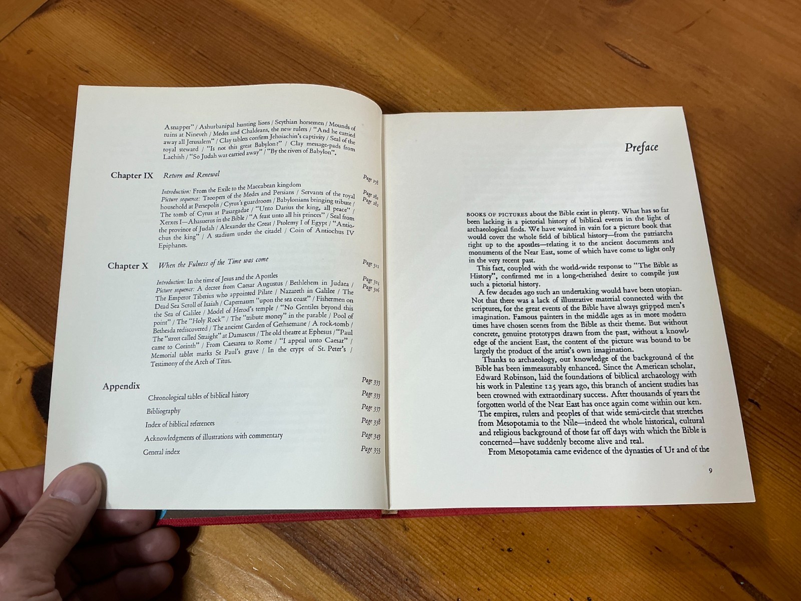 The Bible as History in Pictures by Werner Keller 329 Illustrations 1964 HC/DJ