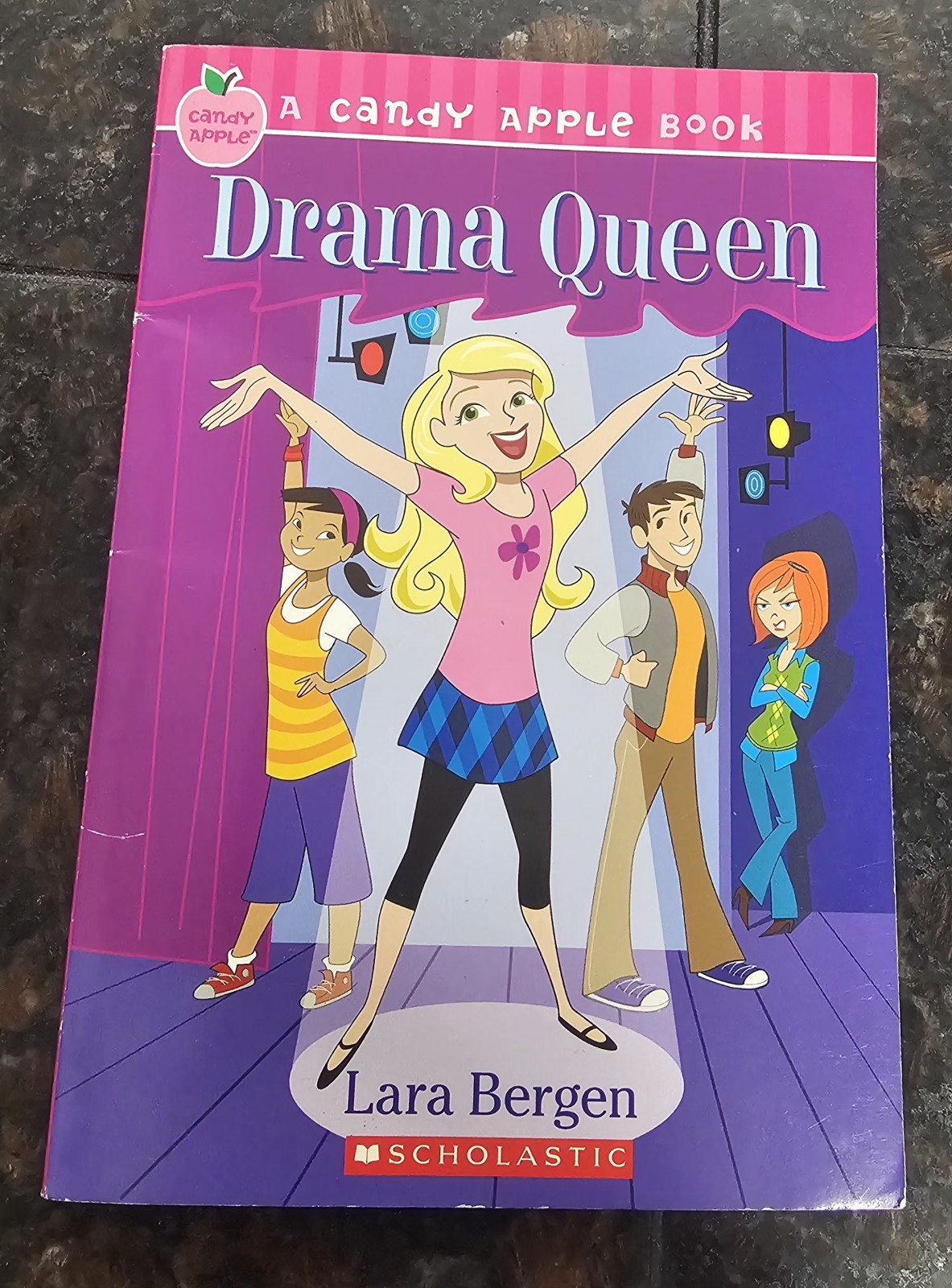 Scholastic Candy Apple Book Drama Queen & The Accidental Cheerleader Paperback