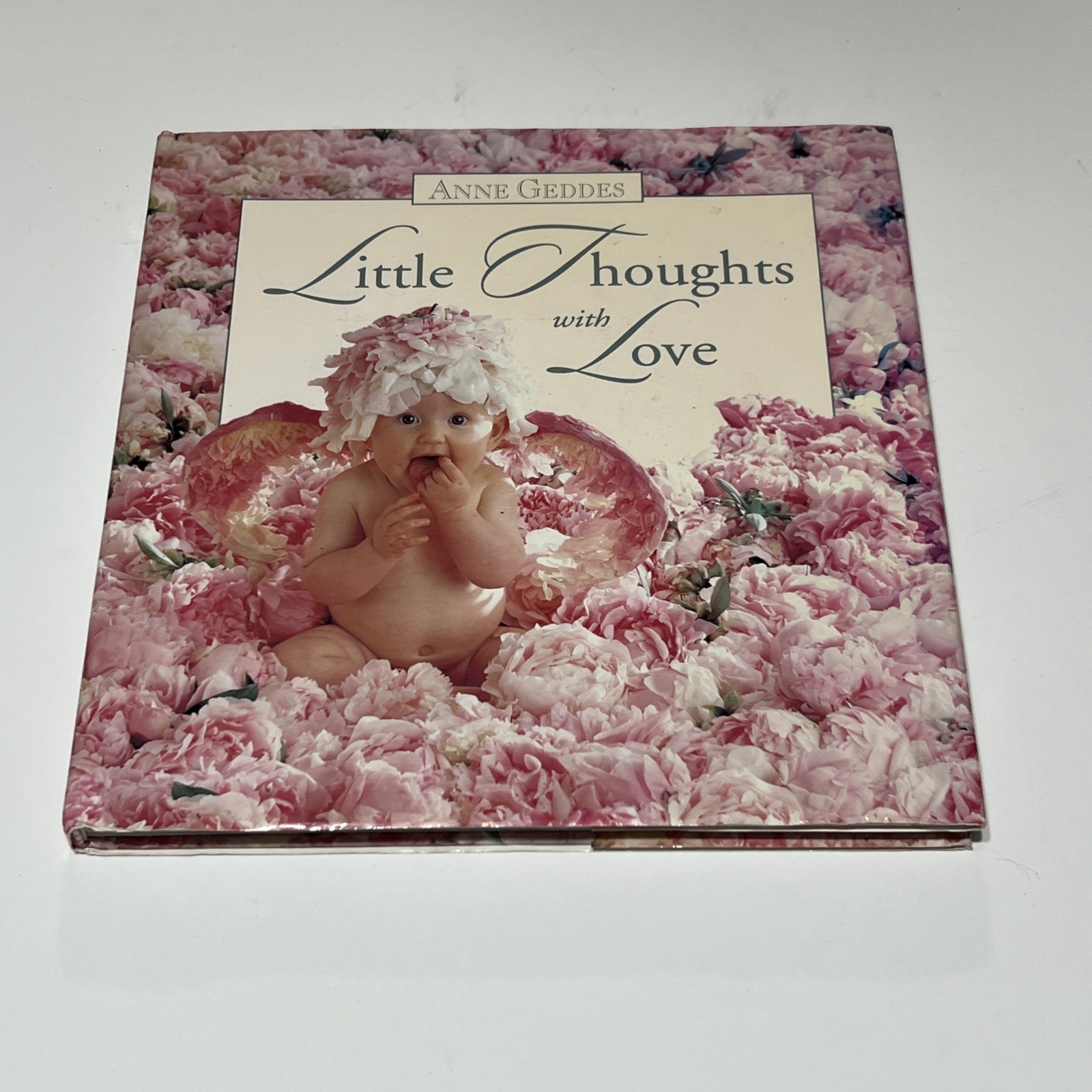 Little Thoughts with Love 12in x 12in baby photos – Like New – (1998, Hardcover)