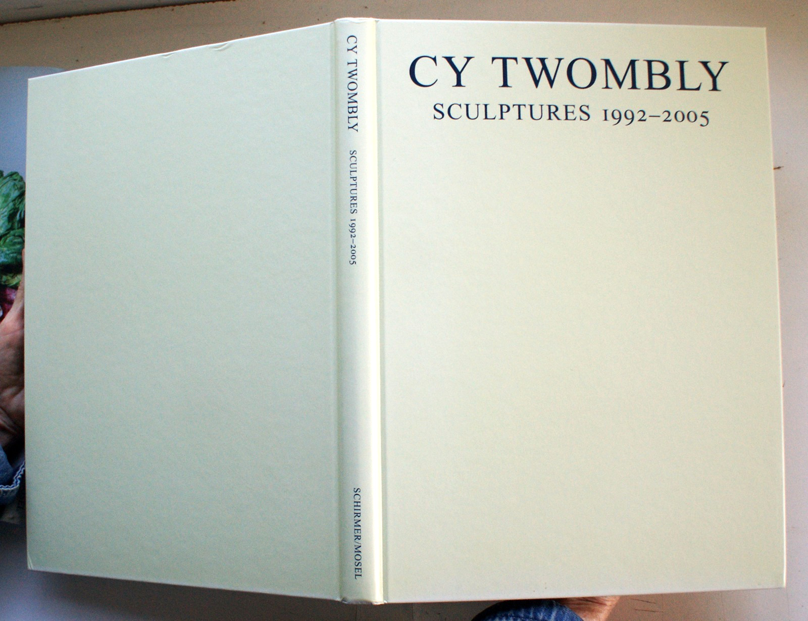 CY TWOMBLY: SCULPTURES 1992-2005 Schirmer/Mosel 1st Edition 2006 [480