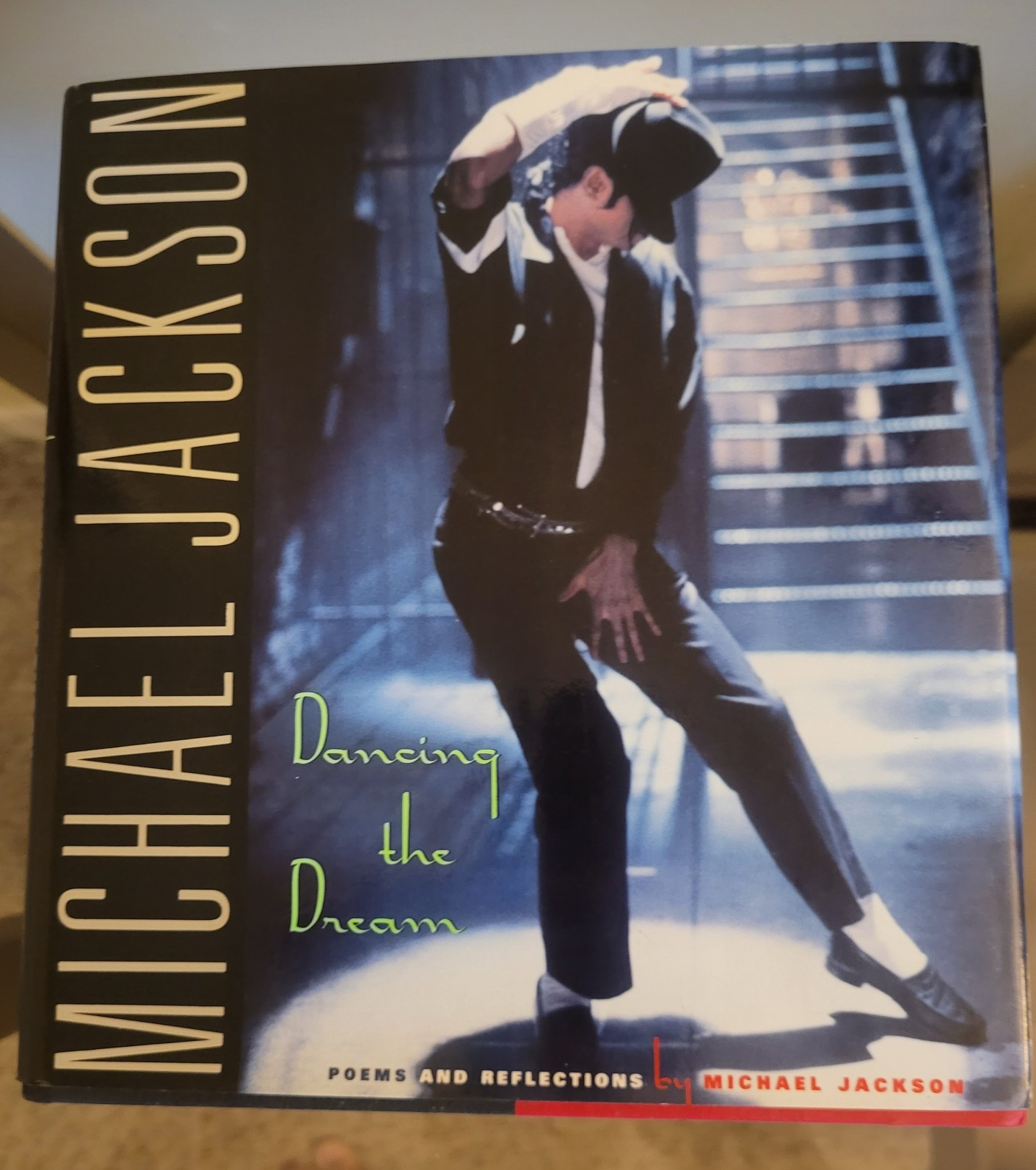 Michael Jackson Dancing the Dream 1st Ed 1992 Doubleday Hardcover Illustrated