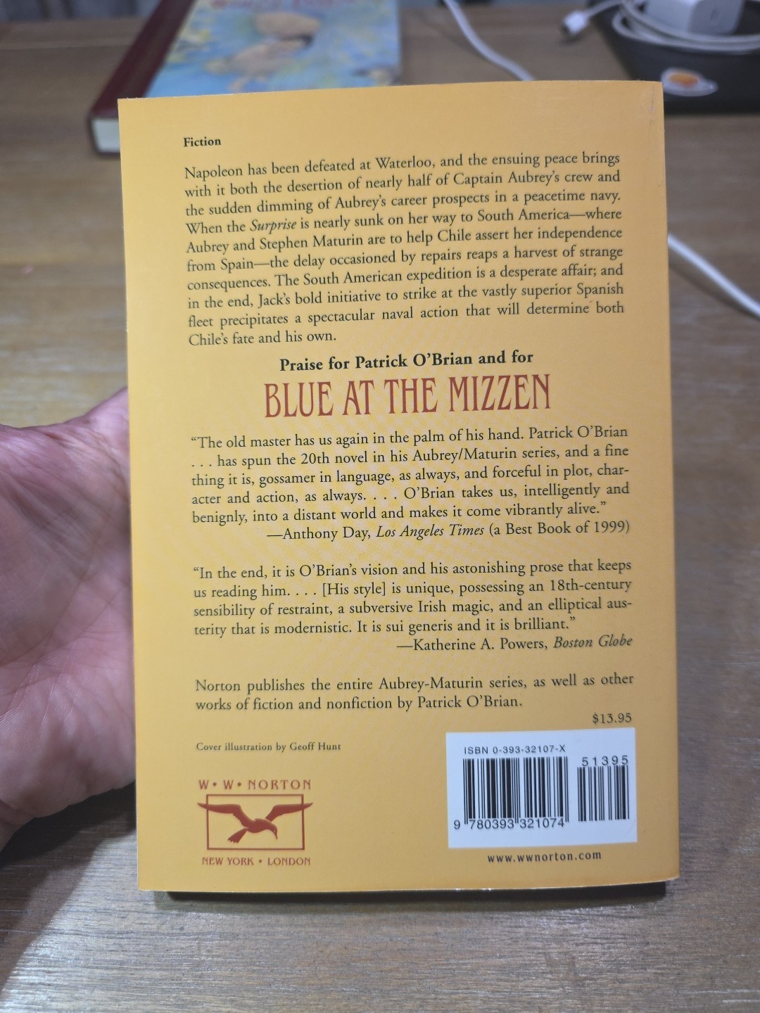 Blue at the Mizzen, Patrick O’Brian, 2000, Hardcover, 1st Edition
