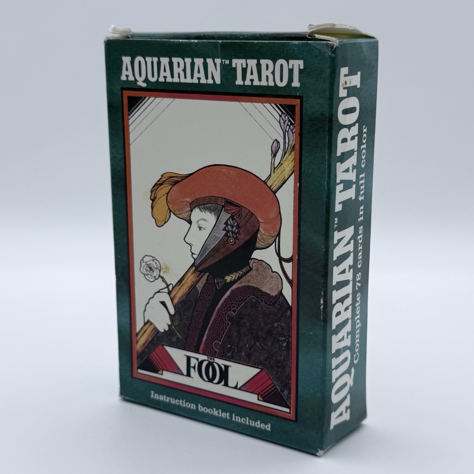 Aquarian Tarot Deck 1970 By David Palladini By Morgan Press Complete Set 78 Card