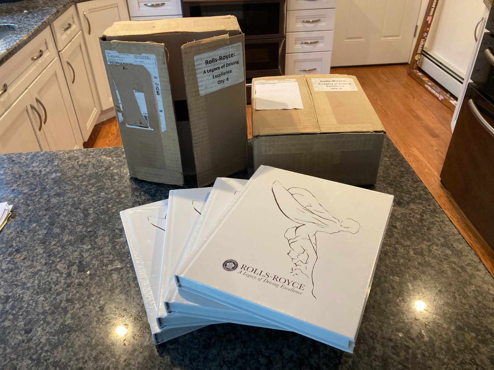 ROLLS-ROYCE FACTORY SEALED 2014 HARDBOUND BOOK A LEGACY OF DRIVING EXCELLENCE.