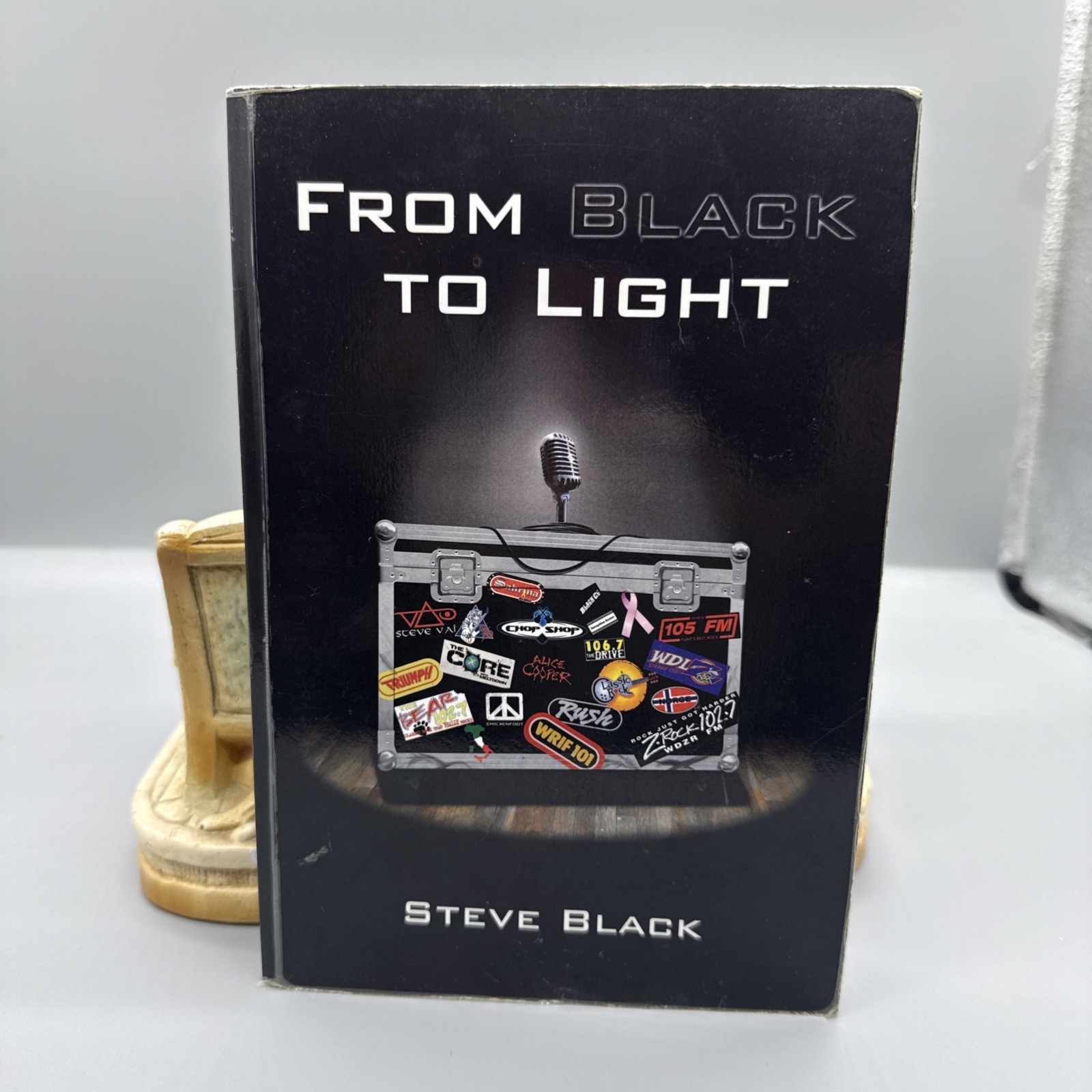 SIGNED From Black To Light | By Steve Black -WRIF Detroit Radio-