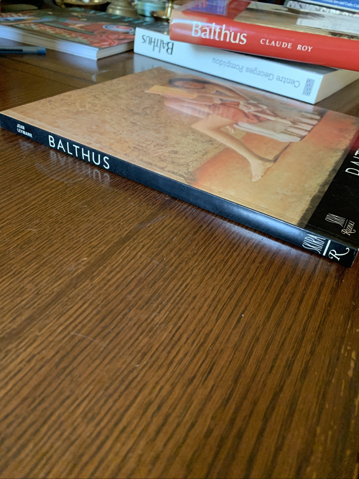 Balthus by Jean Leymarie 1982 Illustrated Art Book Skira Rizzoli