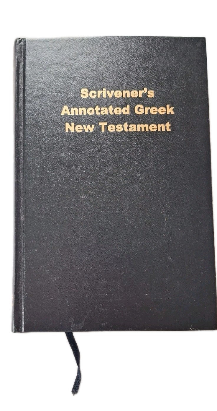 Scrivenger’s Annotated Greek New Testament Hardcover