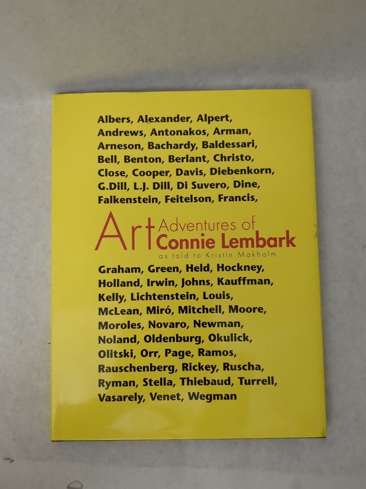 Art Adventures of Connie Lembark by Kristin Makholm (2009, Hardcover)