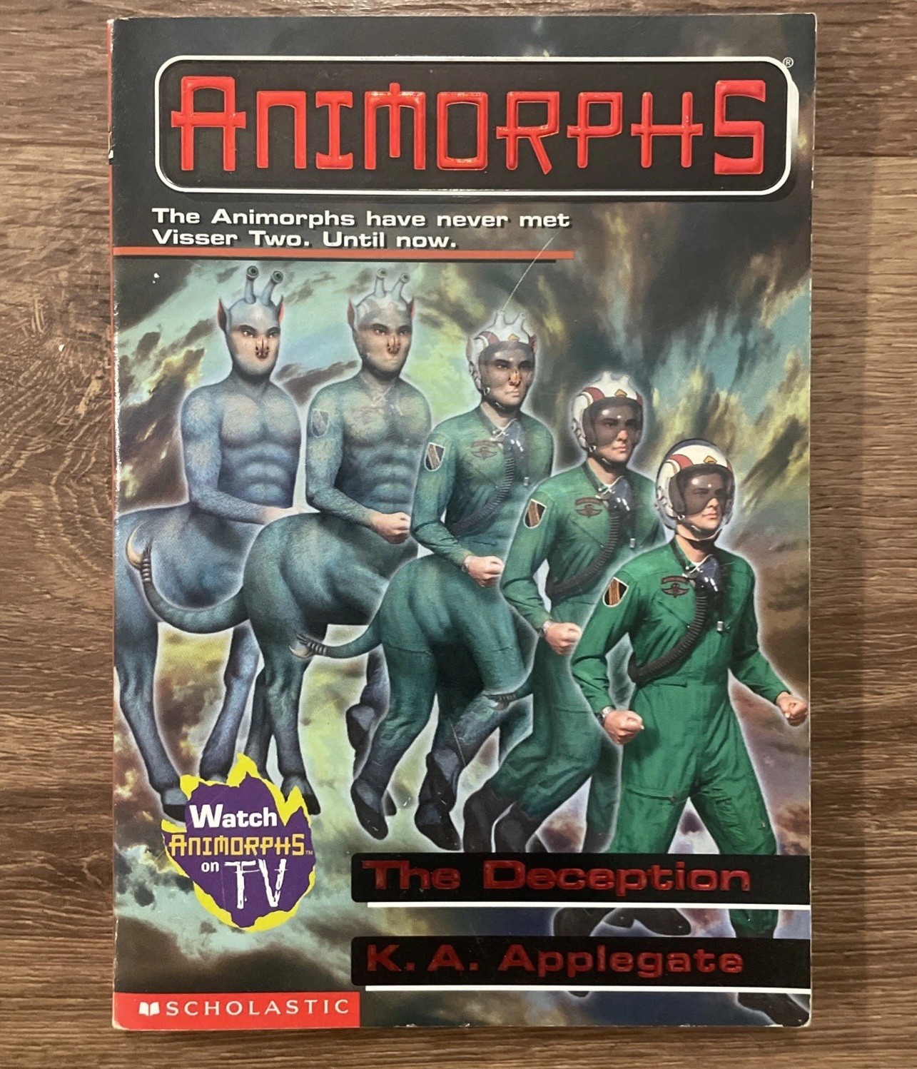 Animorphs #46: The Deception K.A. Applegate 1st Print First Edition