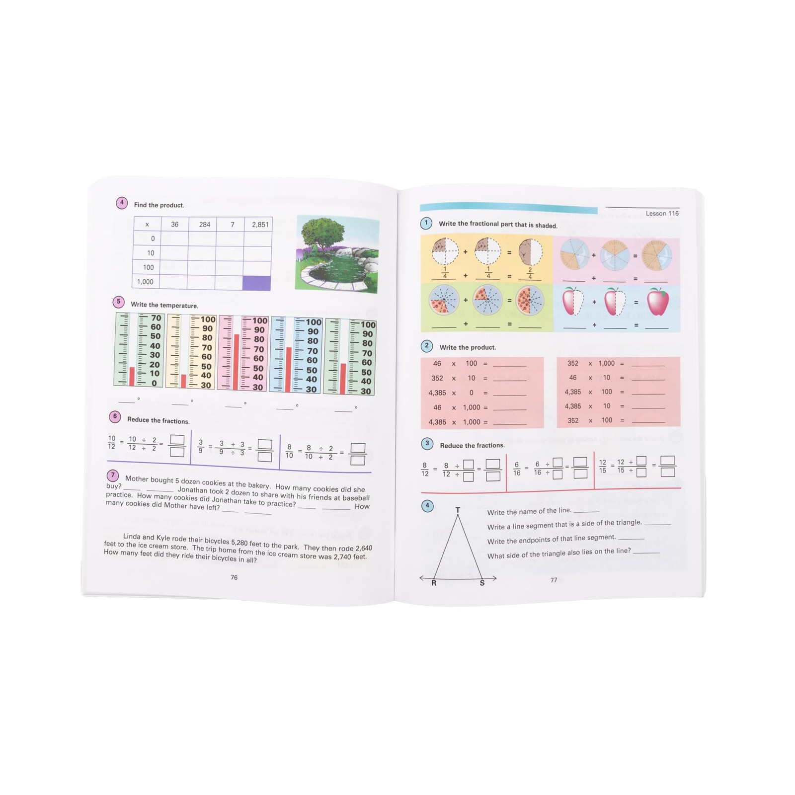 ABIS Book Christian Curriculum 3rd Grade Math Parent Led Spiral Learning