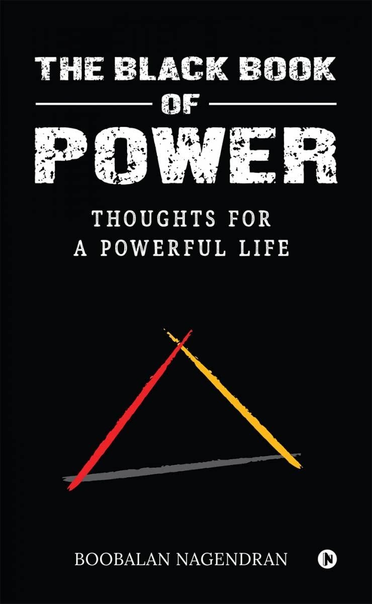 The Black Book of Power Hardcover by Boobalan Nagendran