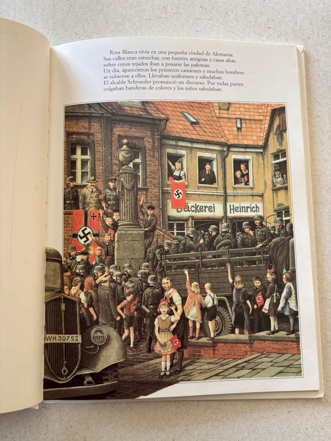 Rosa Blanca Roberto Innocenti 2002 Illustrated Children’s Picture Book Loguez