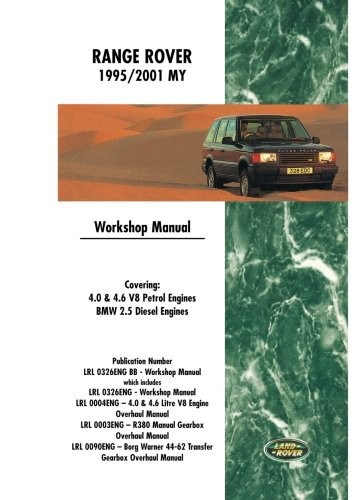 Range Rover Workshop Manual 1995-2001 MY By Brooklands Books Ltd