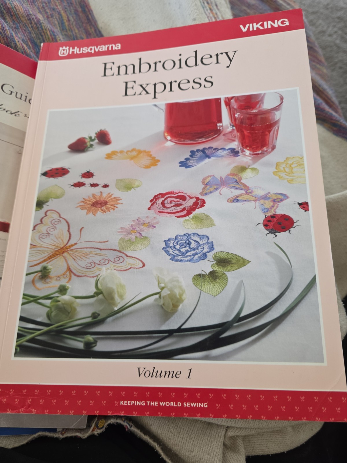 EMBROIDERY EXPRESS VOLUME 1, HUSQVARNA VIKING *Excellent Condition*
