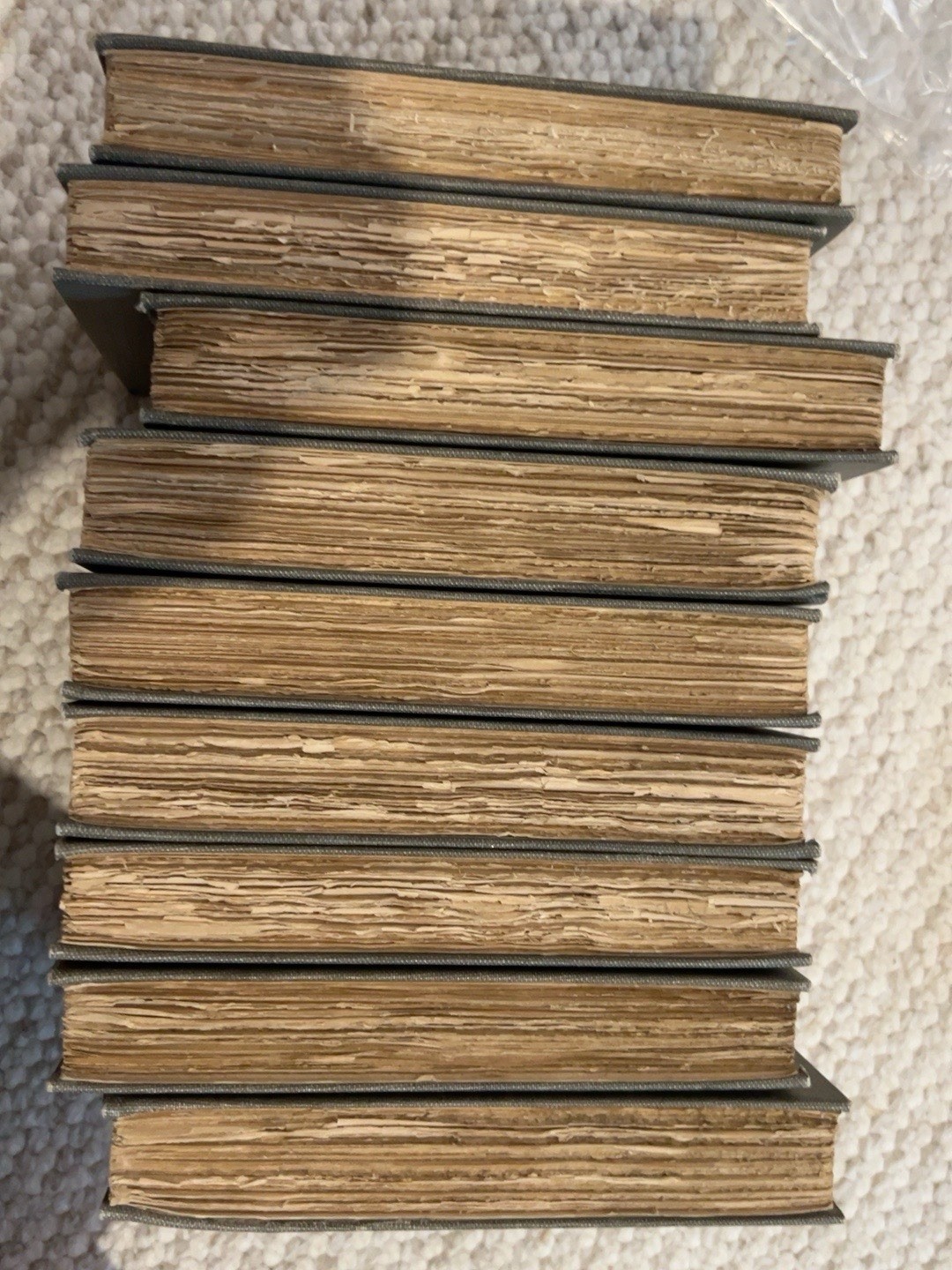 John Ruskin Colonial Press Complete 9 Vol Antique Hardcover Book Collection Set