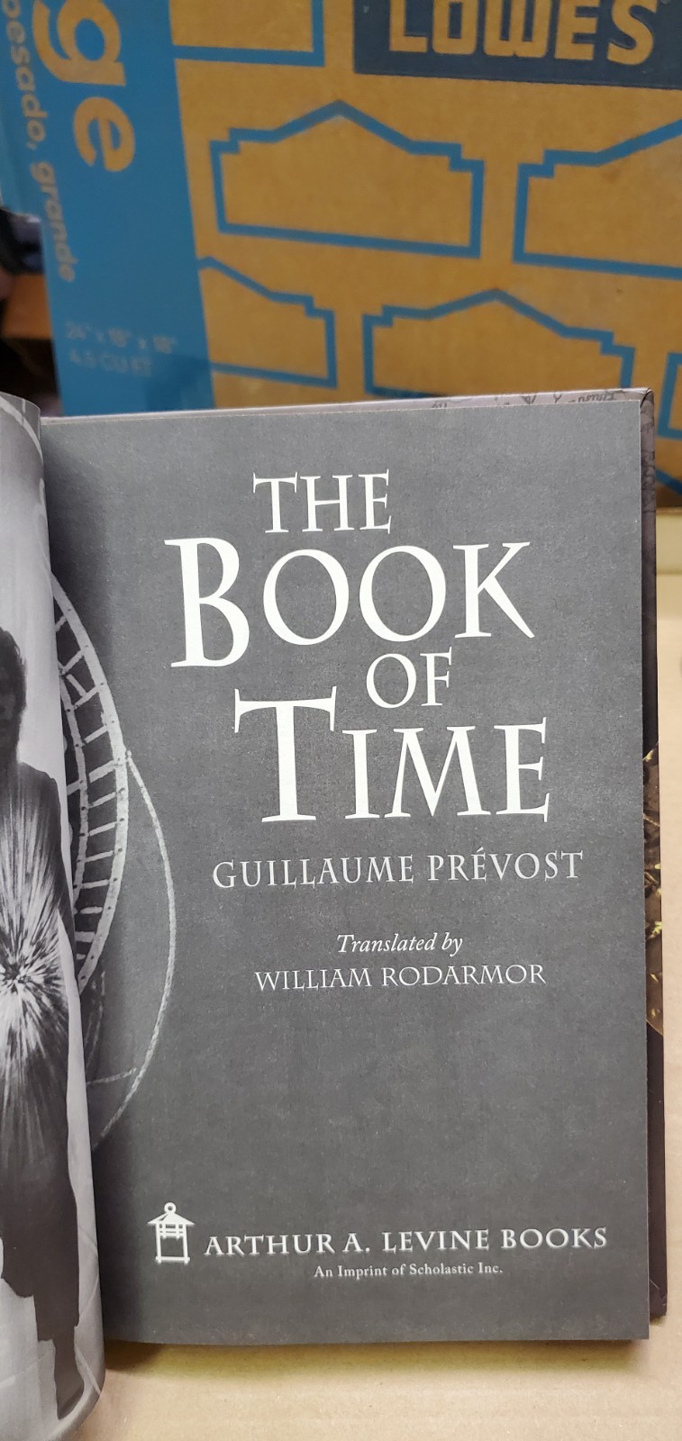 The Book of Time By Guillaume Prevost Arthur A. Levine Books Hardcover
