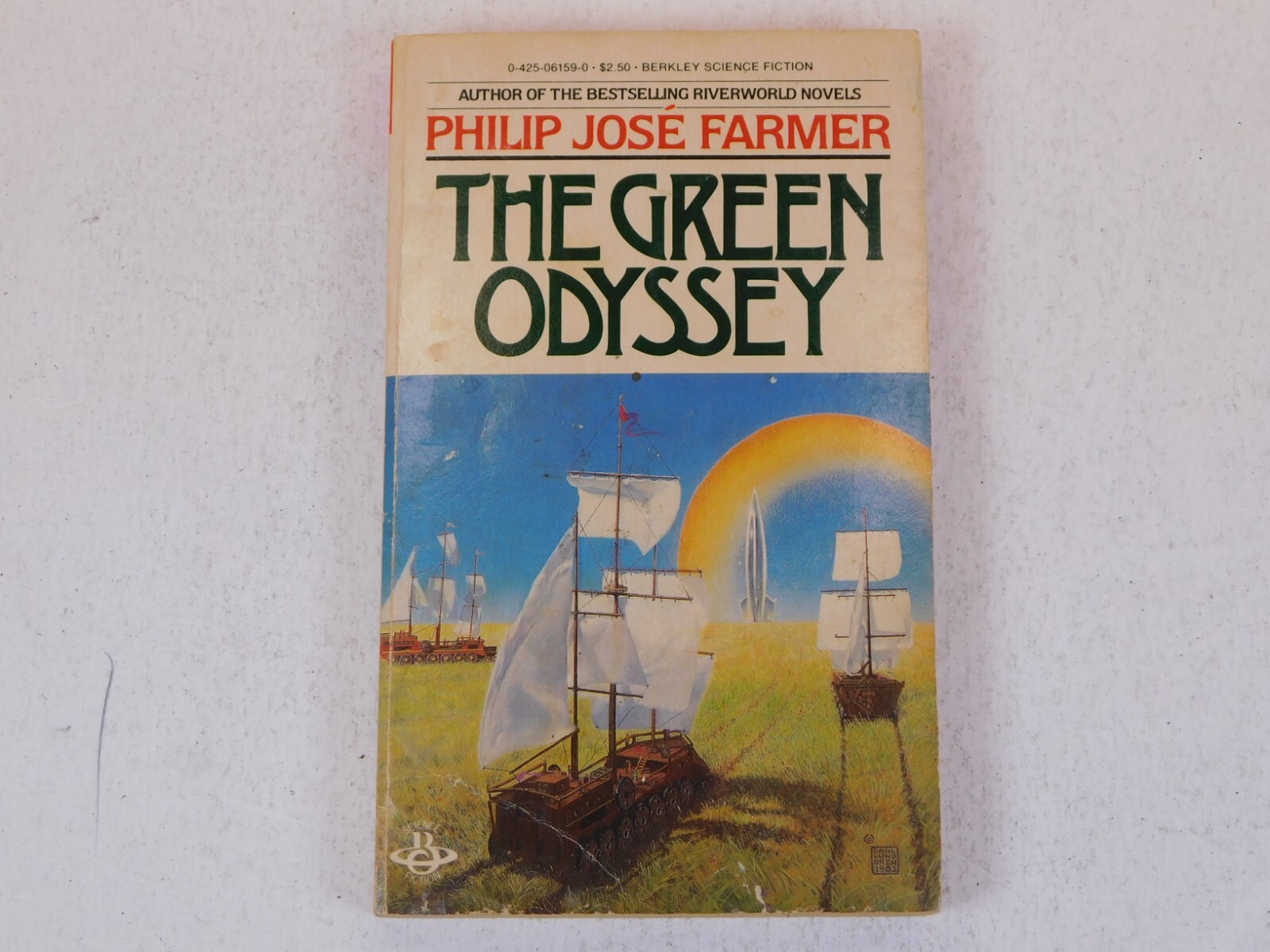 THE GREEN ODYSSEY – Philip Jose farmer – 1983 Berkley Books