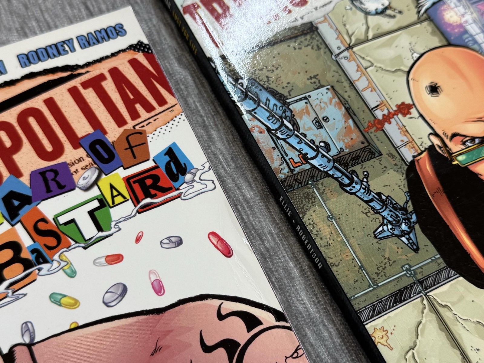 Transmetropolitan Warren Ellis Darick Robertson Trade Paperback Lot of 10 1-10