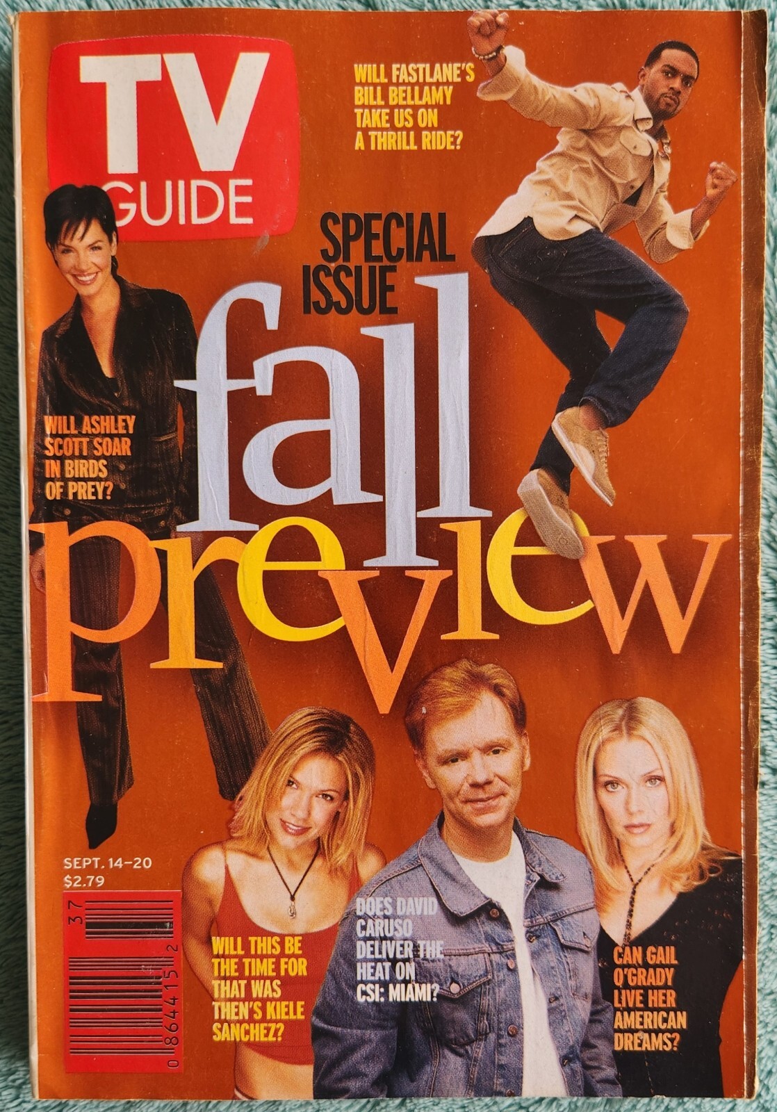 2002 TV Guide Fall Pre-View Special Edition Complete Issue 310 Pages