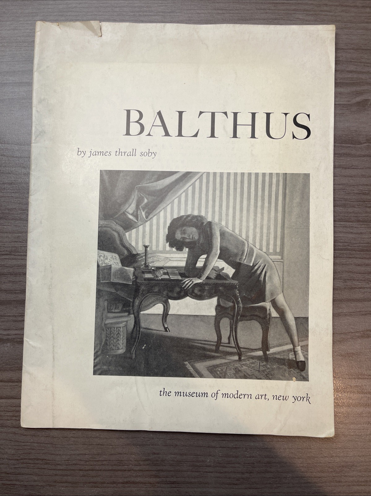 Balthus by James Thrall Soby Museum of Modern Art NY Exhibition Catalog 1956