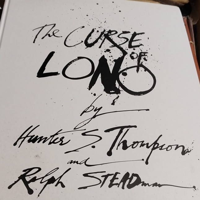 The Curse of Lono Hardcover Travel Nonfiction Hawaii – Hunter S. Thompson